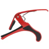 Гитарный каподастр Hebikuo BDJ-001  Красный / Металл