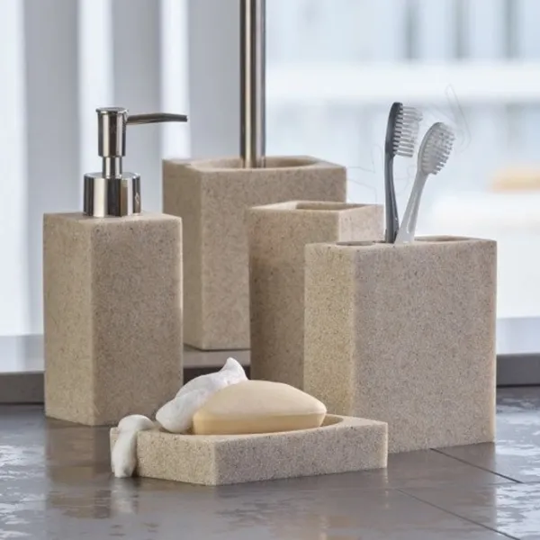 Perie WC Axentia 126693 Poliresin / De podea photo 5