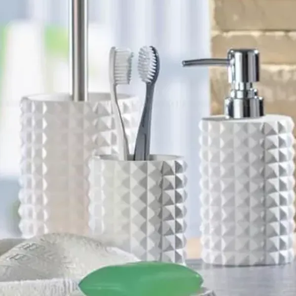 Perie WC Axentia 126772 Plastic / De podea photo 2