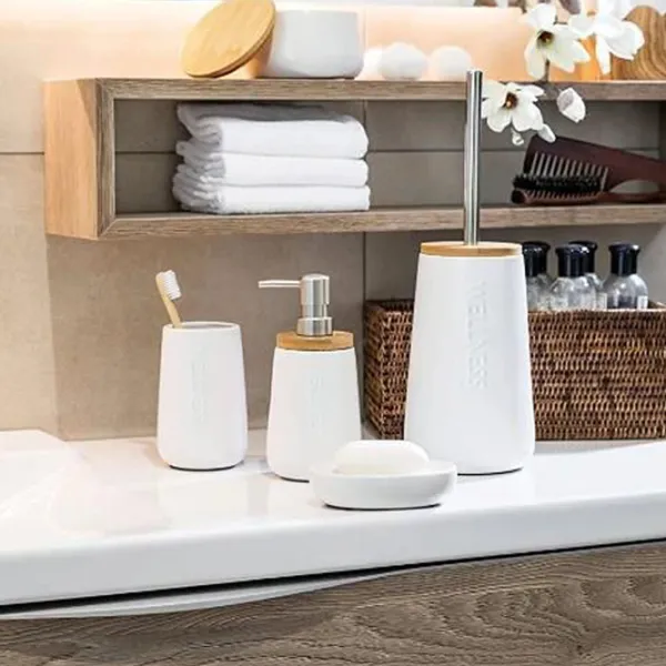 Perie WC Axentia 128214 Ceramică / De podea photo 2
