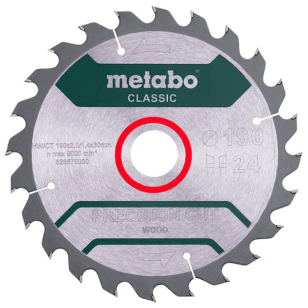 Disc circular Metabo 628675000  photo 1