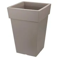 Горшок для цветов Idea М3177 Серый / Пластик / На подоконник