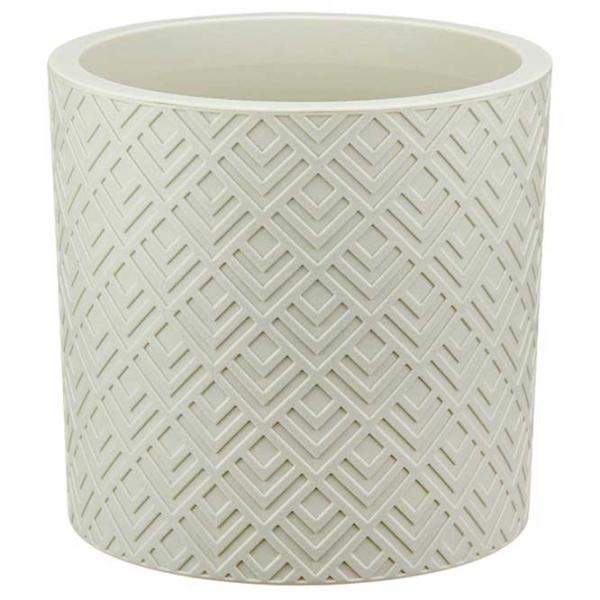 Ghiveci pentru flori Idea М3183 White / Polipropilenă / Pe pervaz photo 1