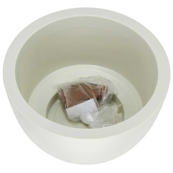 Ghiveci pentru flori Idea М3187 White / Polipropilenă / Pe podea photo 2