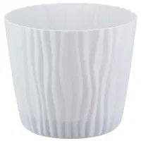 Ghiveci pentru flori Idea М3189 White / Polipropilenă / Pe pervaz
