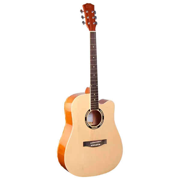 Chitară acustică Enjoy E41-DDL NT 4/4, Dreadnought, Natural photo 2