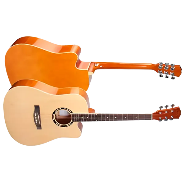 Chitară acustică Enjoy E41-DDL NT 4/4, Dreadnought, Natural photo 3