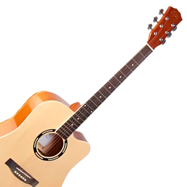 Chitară acustică Enjoy E41-DDL NT 4/4, Dreadnought, Natural photo 5