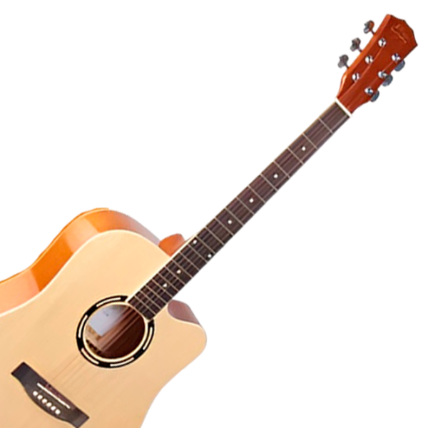 Chitară acustică Enjoy E41-DDL NT 4/4, Dreadnought, Natural photo 5