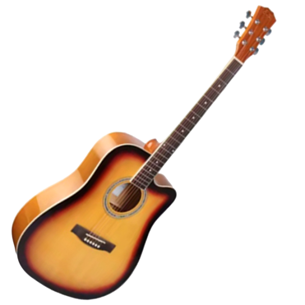 Chitară acustică Enjoy E41-DDL SB 4/4, Dreadnought, Sunburst photo 5