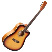 Акустическая гитара Enjoy E41-DDL SB 4/4, Dreadnought, Sunburst photo 5