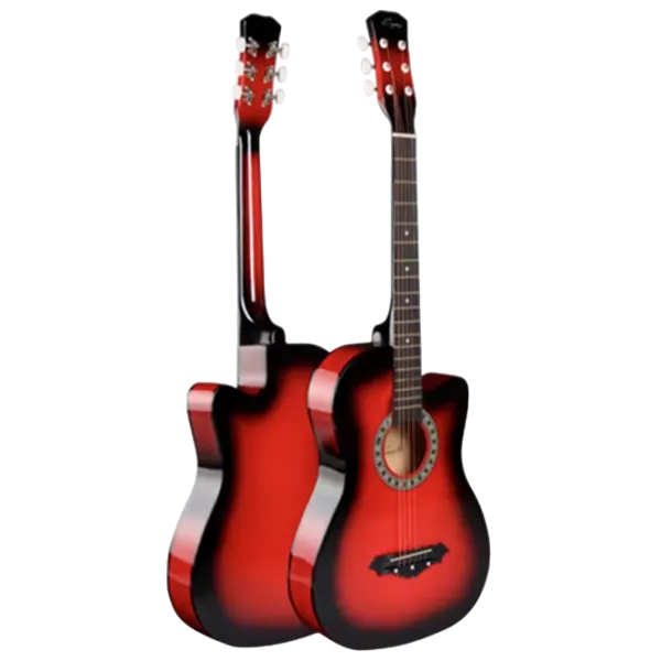 Chitară acustică Enjoy E-38C RDS 4/4, Dreadnought, Red Burst photo 1
