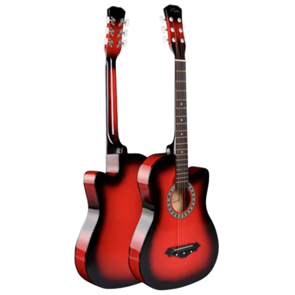 Chitară acustică Enjoy E-38C RDS 4/4, Dreadnought, Red Burst photo 1