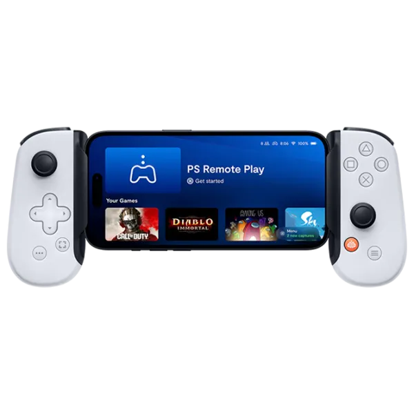Controller Backbone One PlayStation Edition Cu fir / 16 buttons / White photo 1