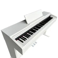 Pian electric Flame B97-WH Acustic / 88 clape / Split / White photo 4