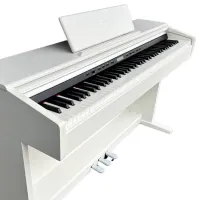 Pian electric Flame B97-WH Acustic / 88 clape / Split / White photo 5