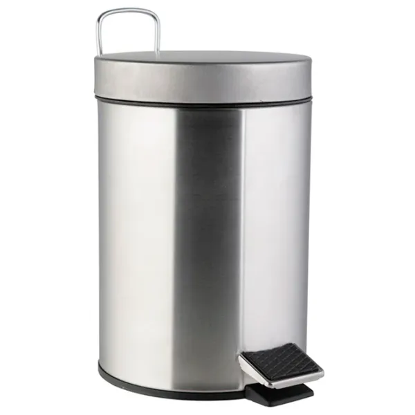Coș de gunoi Axentia 117033 3 l / Inox / Silver photo 3 Coș de gunoi Axentia 117033 3 l / Inox / Silver photo 3
