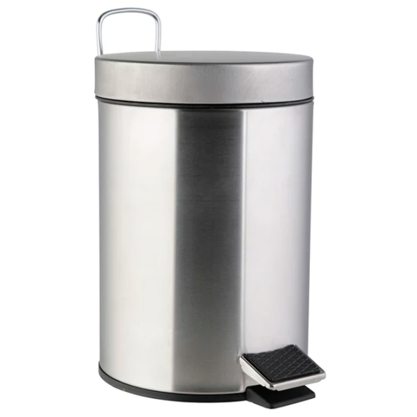 Coș de gunoi Axentia 117033 3 l / Inox / Silver photo 3 Coș de gunoi Axentia 117033 3 l / Inox / Silver photo 3