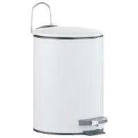 Coș de gunoi Axentia 251181 3 l / Oțel / White