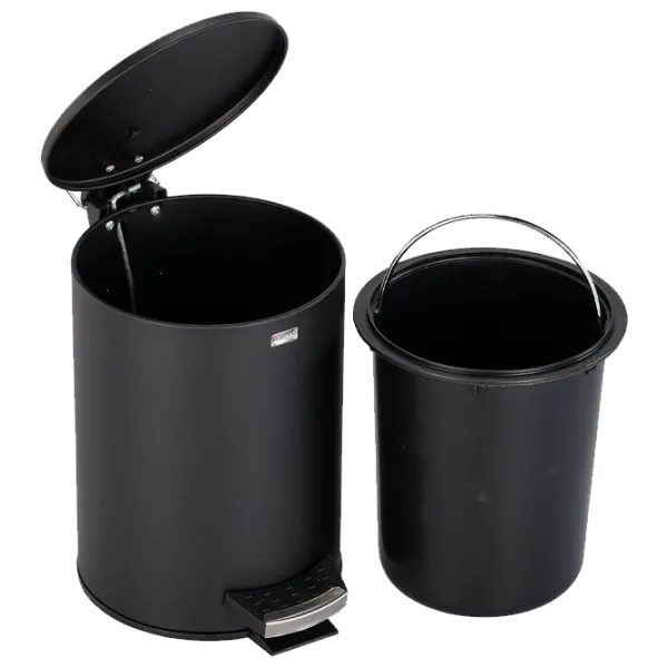 Coș de gunoi Axentia 251180 3 l / Metal / Black photo 2 Coș de gunoi Axentia 251180 3 l / Metal / Black photo 2
