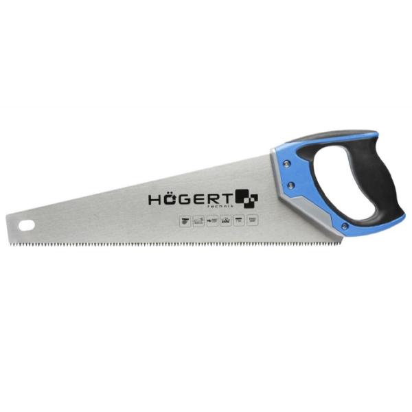 Fierăstrău manual Pentru lemn Hogert HT3S204  450 mm / Oțel inoxidabil photo 1