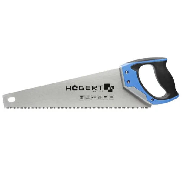 Fierăstrău manual Pentru lemn Hogert HT3S206 500 mm / Oțel inoxidabil photo 1