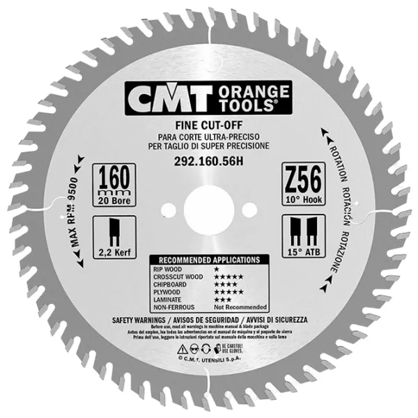 Disc circular CMT 292.160.56H  photo 1