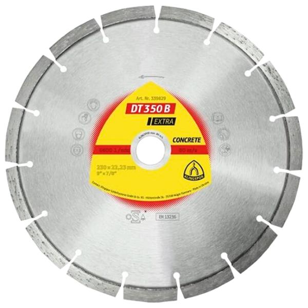 Disc diamantat segmentat Klingspor EXTRA DT350B  photo 1
