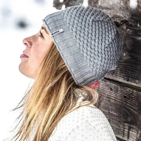 Шапка унисекс Kama Fashion AW63  Grey photo 2
