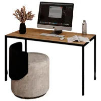 Офисный стол Mobicasa Brevity Loft Меламиновая ДСП/ Черный