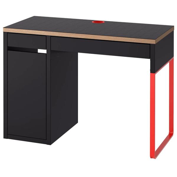 Masă de birou Ikea Micke MDF/ Black photo 1 Masă de birou Ikea Micke MDF/ Black photo 1