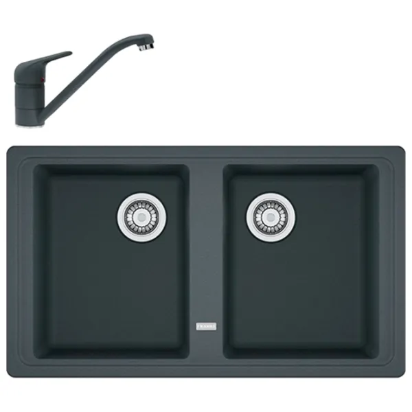 Кухонная мойка Franke Pachet BFG 620 50 x 86 / Композитный / Черный photo 1