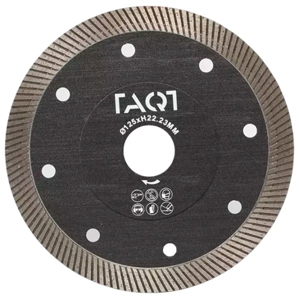 Диск алмазный сплошной TAQT TQBT125  photo 1