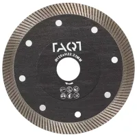 Диск алмазный сплошной TAQT TQBT125 