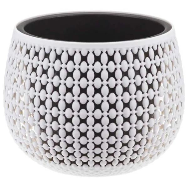 Ghiveci pentru flori Idea М3100 White / Polipropilenă / Pe pervaz photo 1
