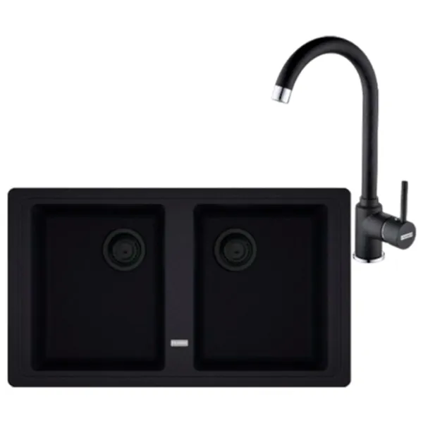 Кухонная мойка Franke Pachet BFG 620 50 x 86 / Композитный / Черный photo 1 Кухонная мойка Franke Pachet BFG 620 50 x 86 / Композитный / Черный photo 1