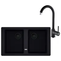 Chiuvetă Franke Pachet BFG 620 50 x 86 / Compozit / Black