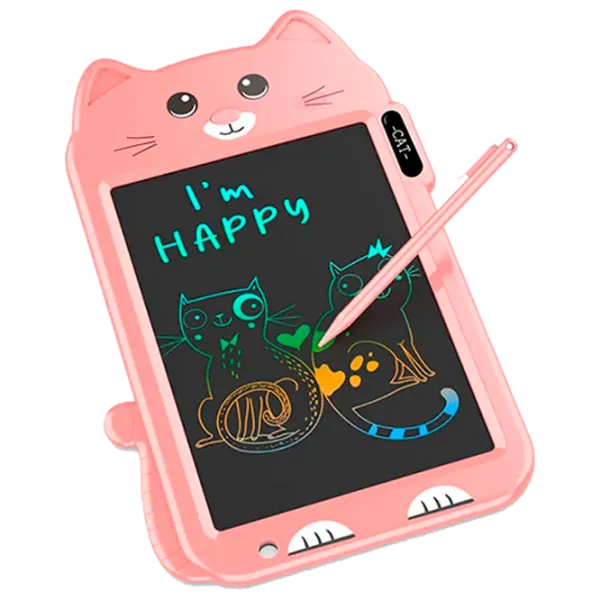 Графический планшет Helmet Kids Color Drawing Painting Cat  3+ / Разноцветный Розовый photo 2