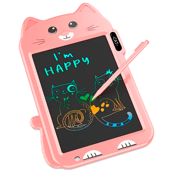 Графический планшет Helmet Kids Color Drawing Painting Cat  3+ / Разноцветный Розовый photo 2