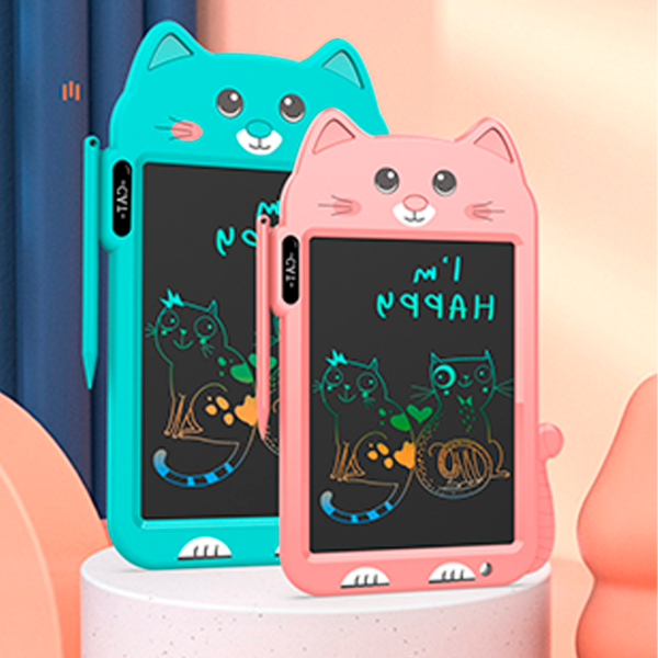 Графический планшет Helmet Kids Color Drawing Painting Cat  3+ / Разноцветный Розовый photo 4