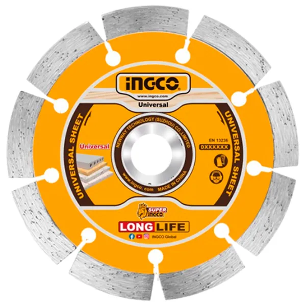 Disc diamantat segmentat INGCO DMD012302  photo 1 Disc diamantat segmentat INGCO DMD012302  photo 1
