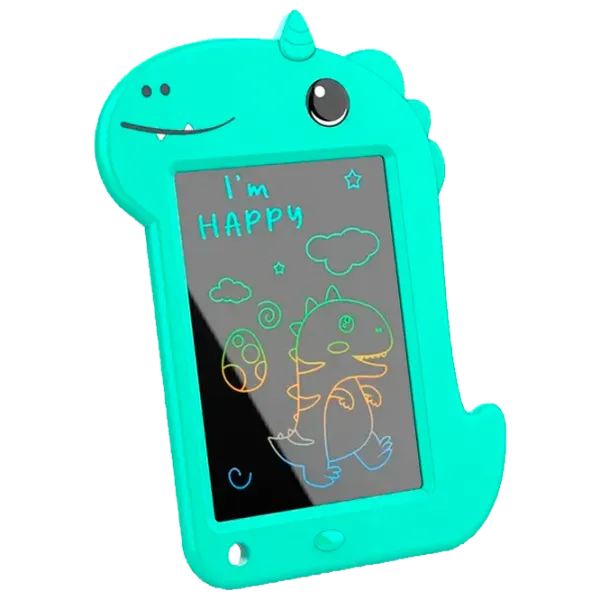 Графический планшет Helmet Kids Color Drawing Painting Dinosaur  3+ / Разноцветный Зеленый photo 1