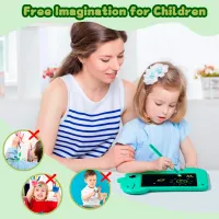 Графический планшет Helmet Kids Color Drawing Painting Dinosaur 3+ / Разноцветный Зеленый photo 6