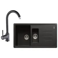 Chiuvetă Franke Pachet BSG 651 97 x 50 / Piatră artificială / Black