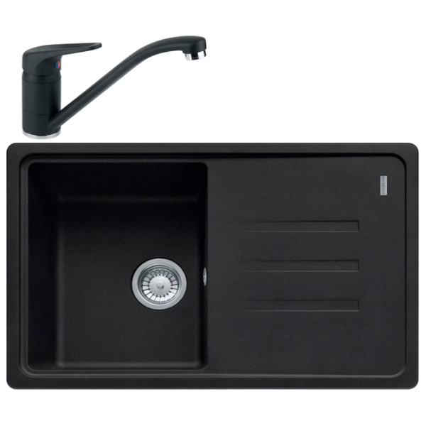 Кухонная мойка Franke Pachet BSG 611-78 78 x 43.5 / Композитный / Черный photo 1
