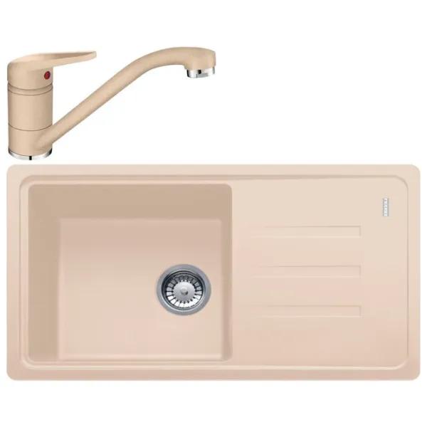 Chiuvetă Franke Pachet BSG 611-78 S 78 x 43.5 / Compozit / Beige photo 1 Chiuvetă Franke Pachet BSG 611-78 S 78 x 43.5 / Compozit / Beige photo 1