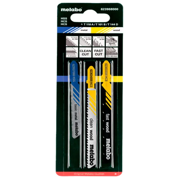 Set pânze Metabo 623968000  photo 1