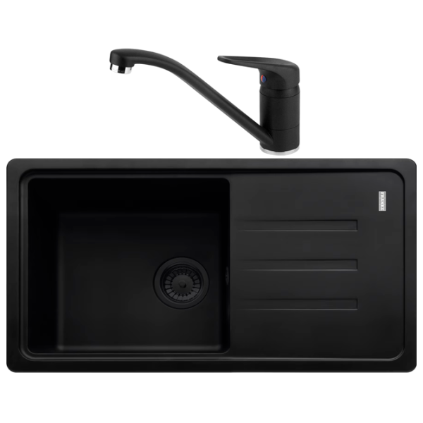 Chiuvetă Franke Pachet BSG 611-78 S 78 x 43.5 / Compozit / Black photo 1 Chiuvetă Franke Pachet BSG 611-78 S 78 x 43.5 / Compozit / Black photo 1