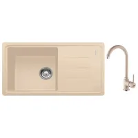 Кухонная мойка Franke Pachet BSG 611-78 S 78 x 43.5 / Композитный / Бежевый