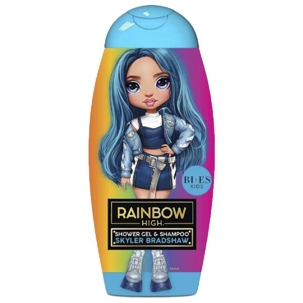 Șampon și gel Bi-es 2in1 Rainbow High Skyler Bradsaw  250 ml / 3+ photo 1